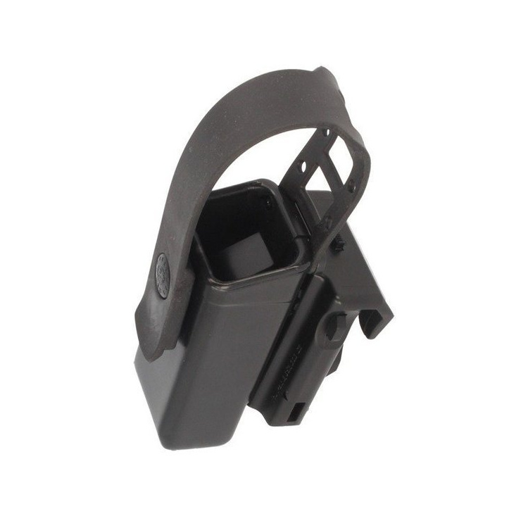 Adjustable plastic sheath for double stack magazine 9 mm with flap, MH-04-S, ESP