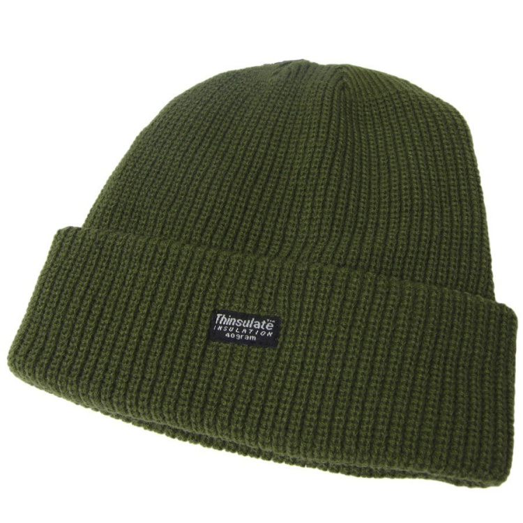 Knitted winter cap Thinsulate, Olive, Mil-Tec