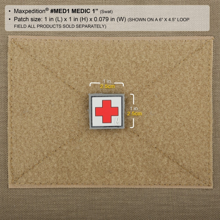 Nášivka Maxpedition Medic 1″