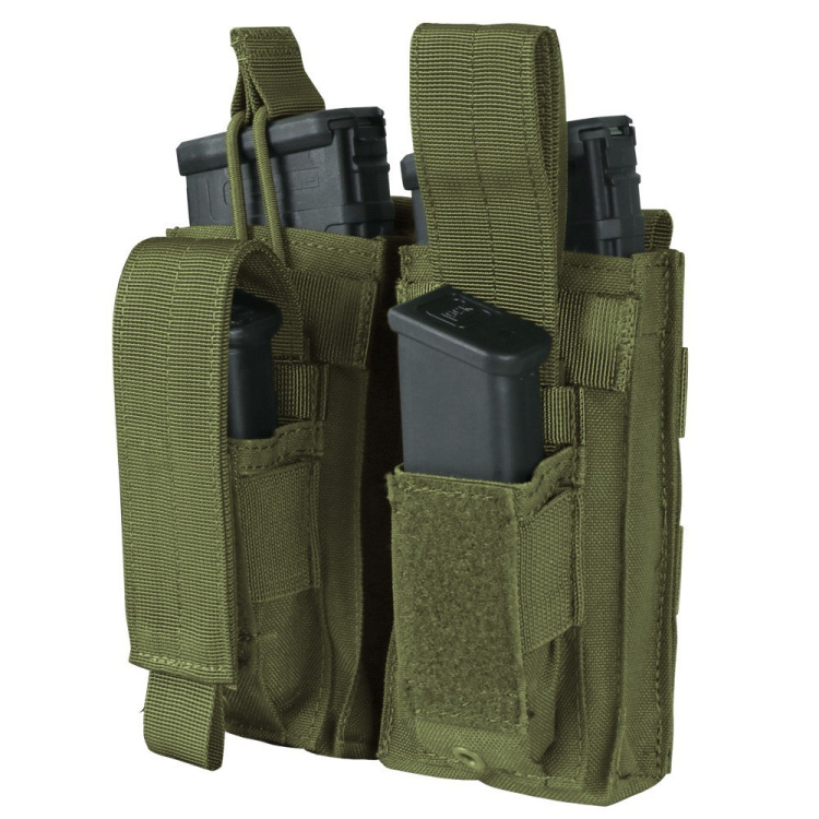 Double pouch for 2x M4 and 2x pistol mag, Condor