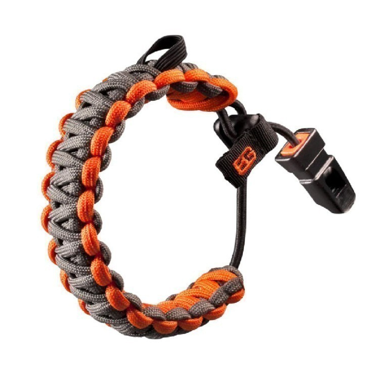 Survival bracelet Gerber Bear Grylls, gray-orange