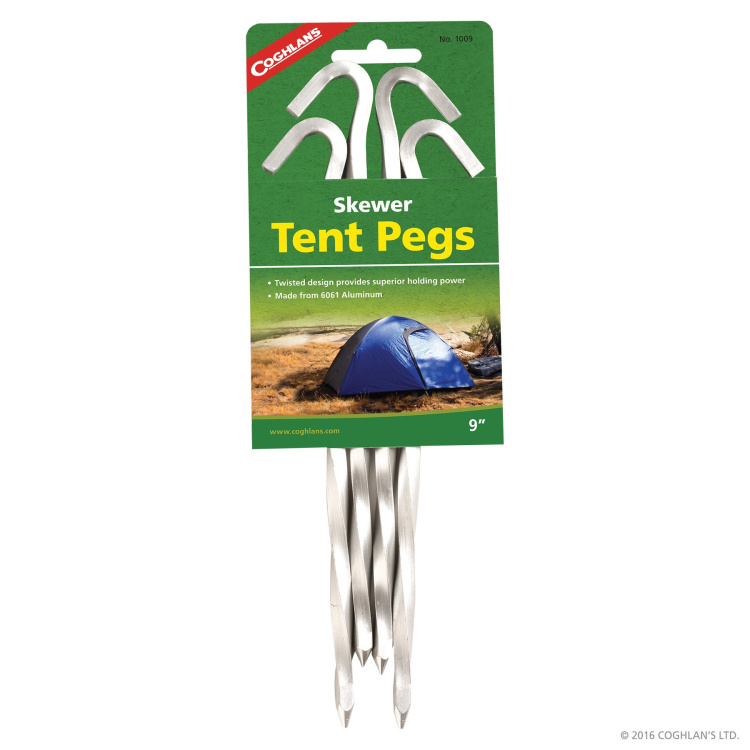 Twisted tent pegs, Coghlan&#039;s