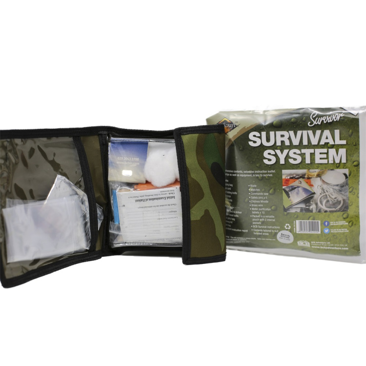 Survival System pouch Woodland, BCB
