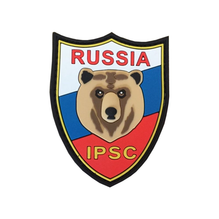 PVC patch &quot;Russia IPSC&quot;