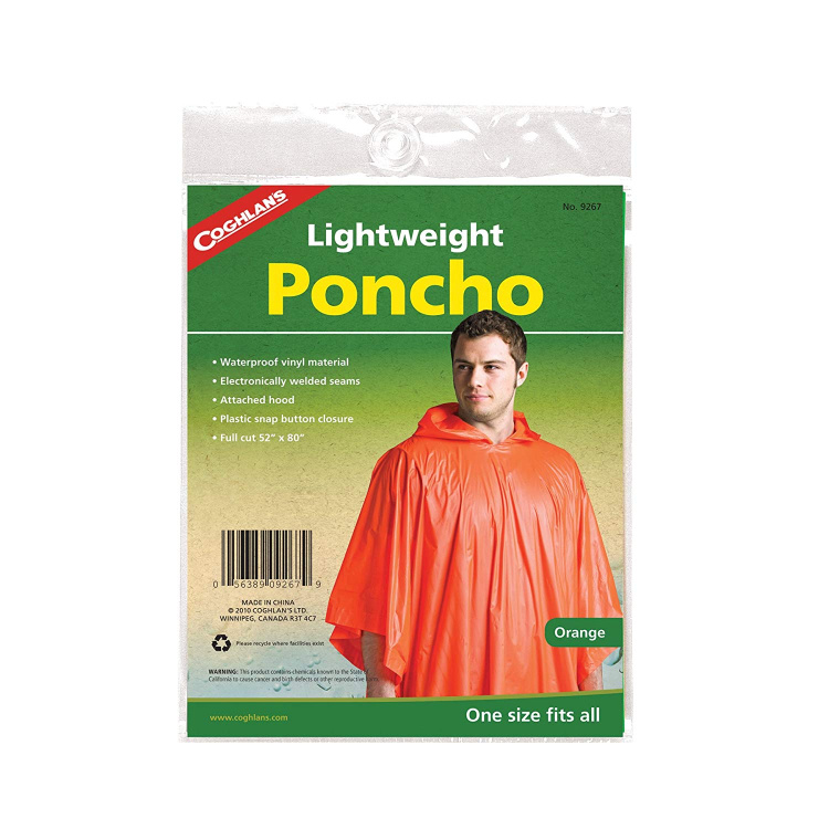 Raincoat / poncho, vinyl, Coghlan&#039;s