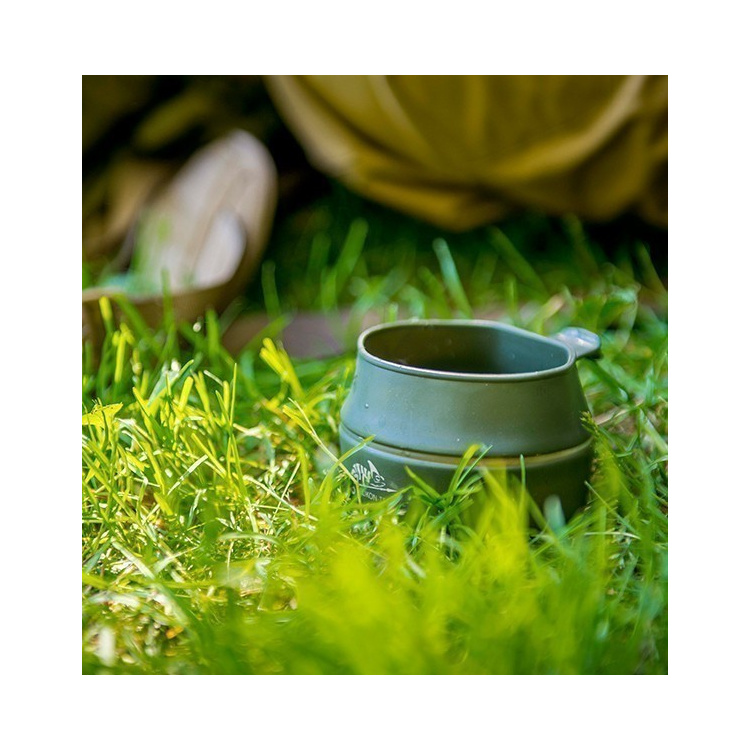 Skládací hrnek Fold-A-Cup, Wildo, olivový - Skládací hrnek Fold-A Cup, olivový, Helikon