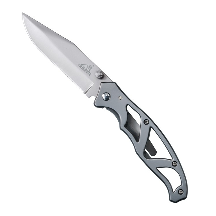 Gerber Paraframe I Folding Knife - Stainless, Fine Edge