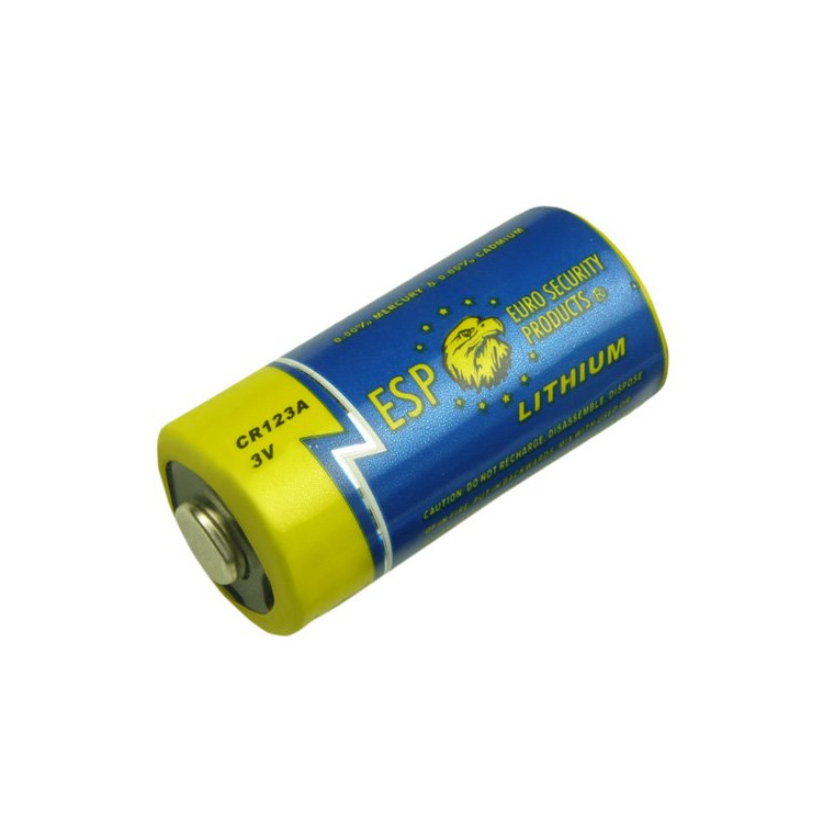 Lithium battery CR123A, 3V