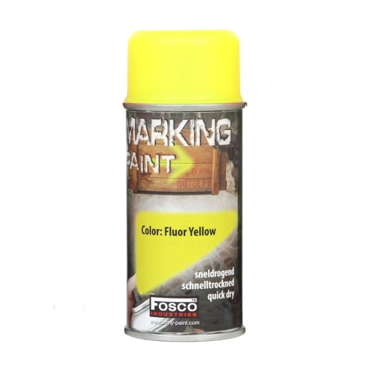 Značkovací sprej Spray Fluor, 150 ml - žlutá