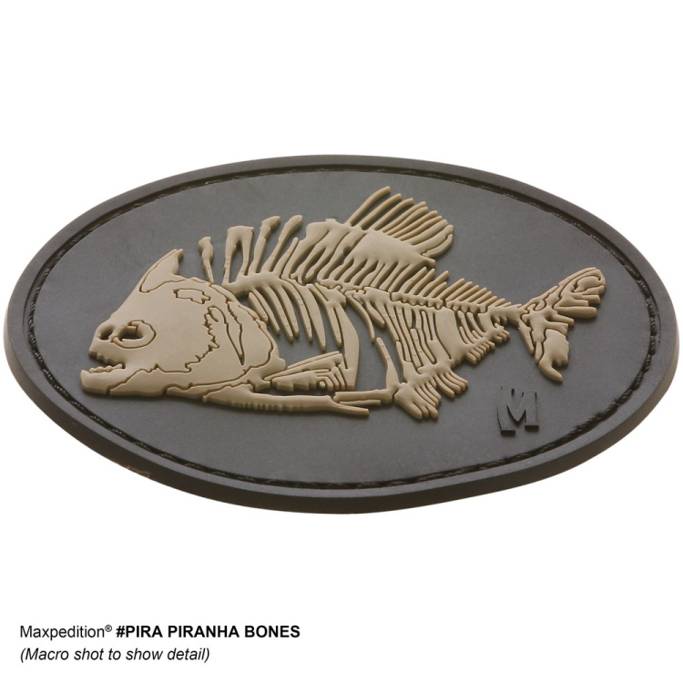 Piranha Bones Morale Patch, Maxpedition