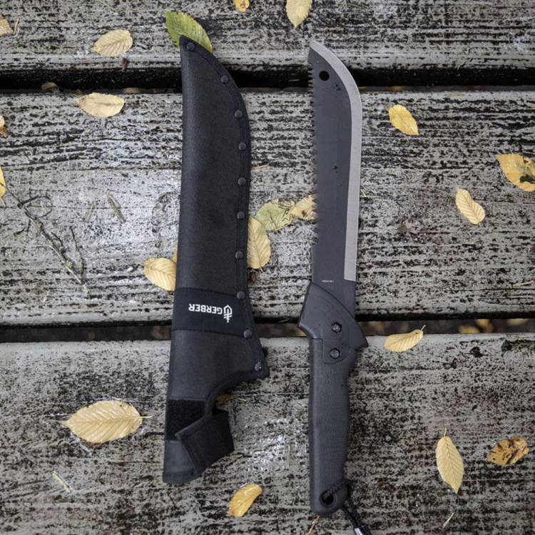Gerber Gator Jr Machete, with sheath