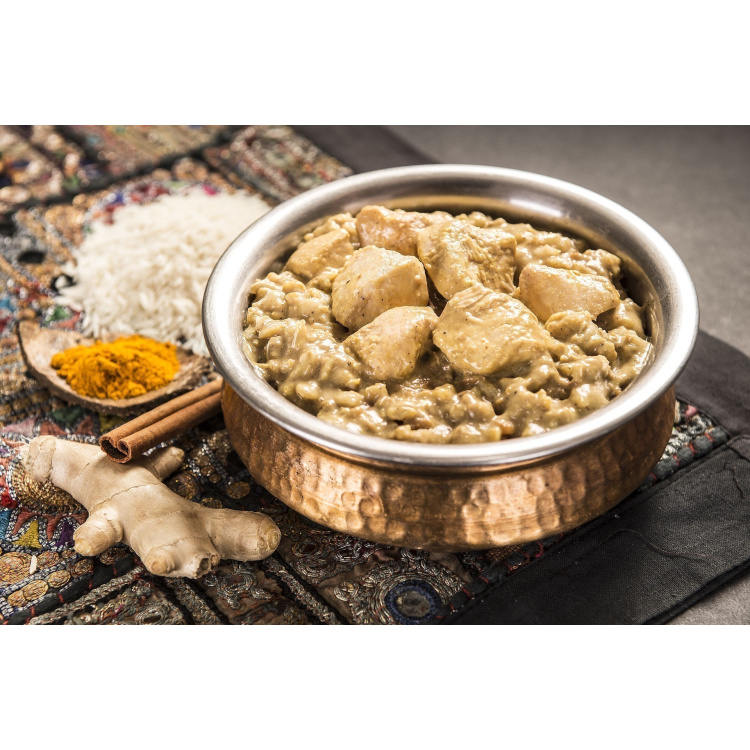 Chicken Korma with Rice, Adventure Menu