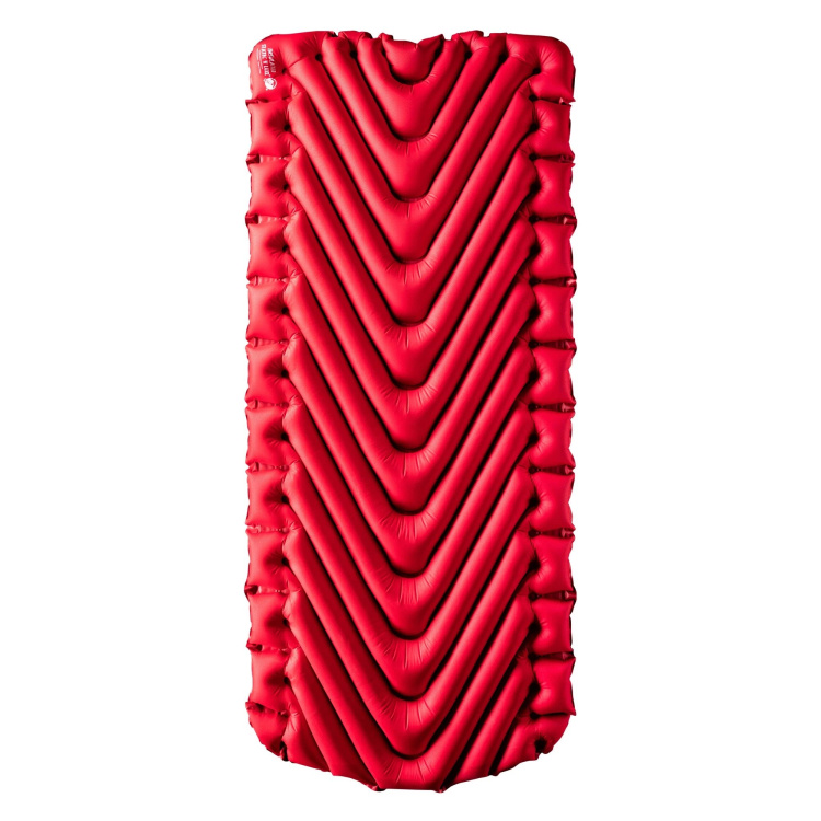 Nafukovací karimatka Insulated Static V Luxe, červená, Klymit