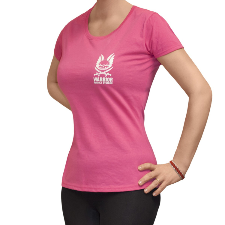 Dámské tričko, Warrior - Dámské tričko Warrior, barva Hot Pink