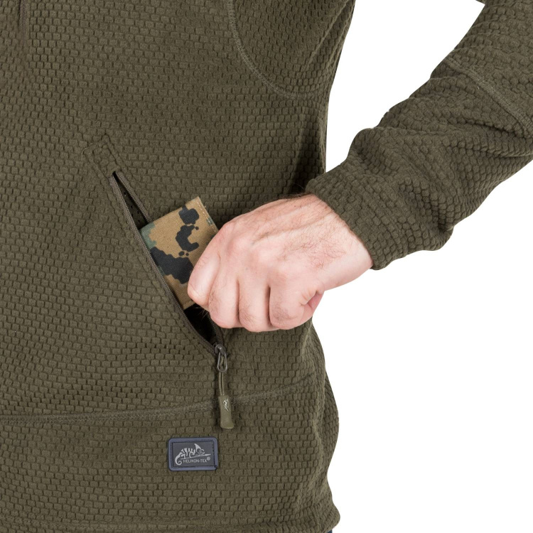 Alpha Tactical Jacket - Grid Fleece, Helikon