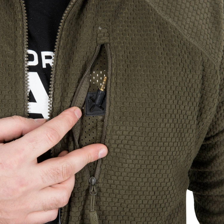 Fleecová bunda Alpha Tactical Jacket, Helikon - Fleecová bunda Helikon Alpha Tactical Jacket
