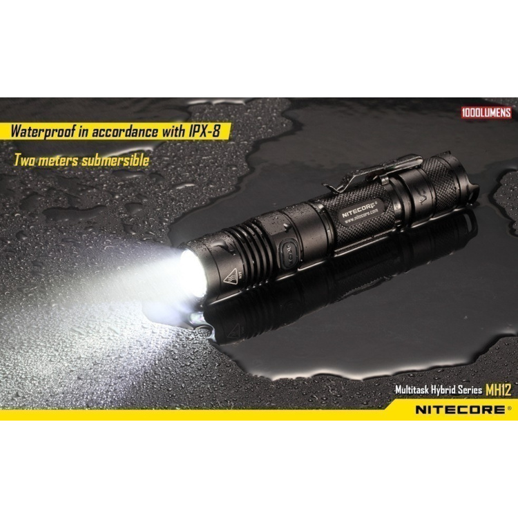 Svítilna NiteCore MH12, 1000 Lumens - Svítilna NiteCore MH12, 1000 Lumens
