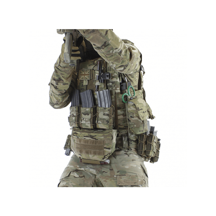 Drop Down Utility Pouch for Plate Carrier, Warrior