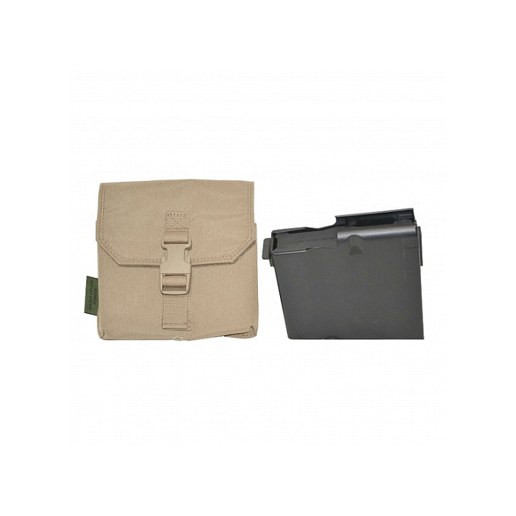 Single .50 Cal Mag Pouch, Warrior