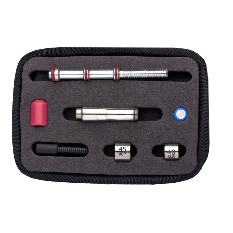 Premium Plus Kit, SureStrike 9 mm with (40 S&amp;W, 45 ACP) adapters, Laser Ammo
