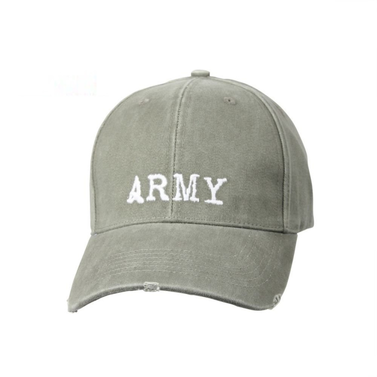 Vintage Army Low Profile Cap, Olive, Rothco