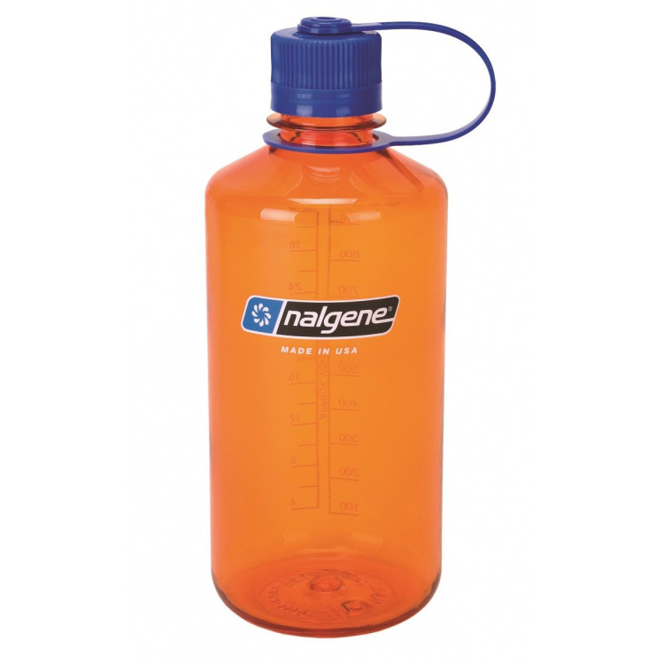 Bottle With a Narrow neck, 1 L, orange, Nalgene
