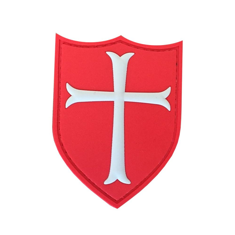 PVC nášivka Crusader's Cross