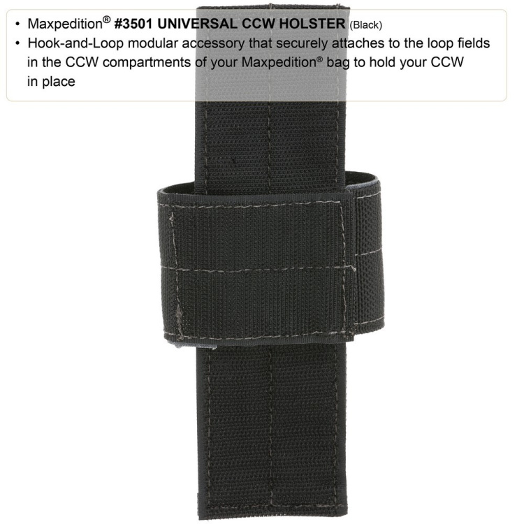 Universal CCW Holster, Maxpedition