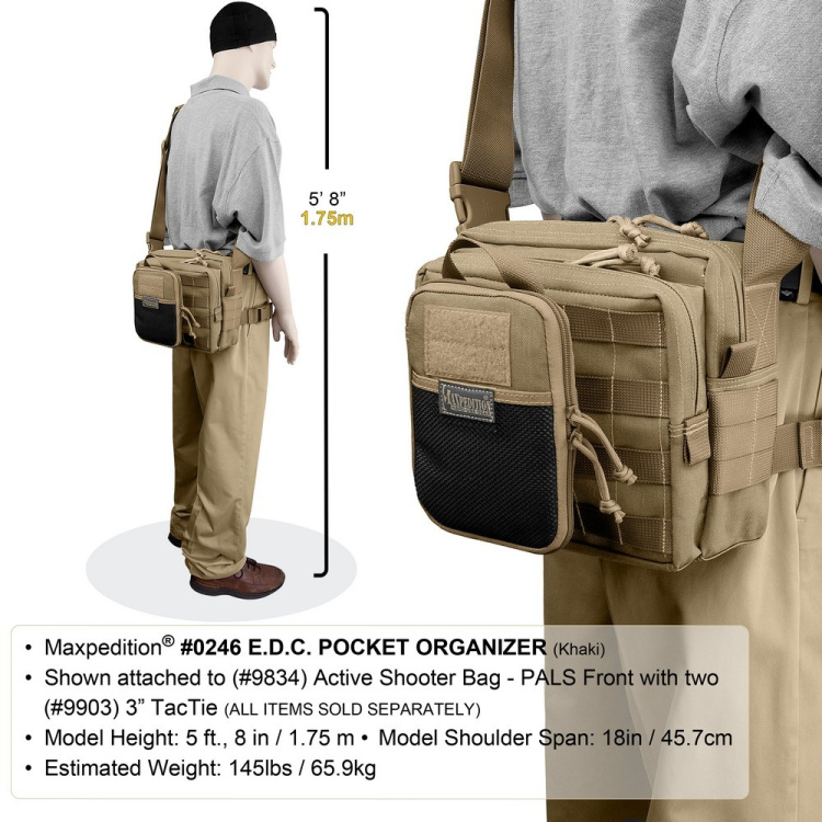 E.D.C. MOLLE Pocket Organizer, Maxpedition
