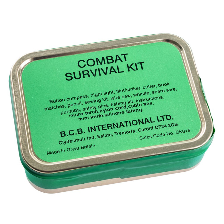 Combat survival tin, BCB