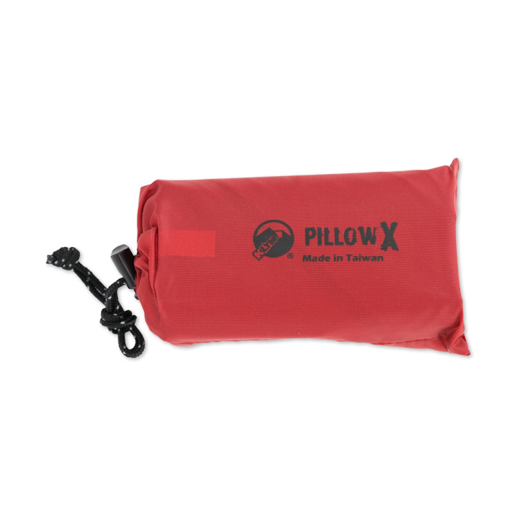 Nafukovací polštář Pillow X, červený, Klymit