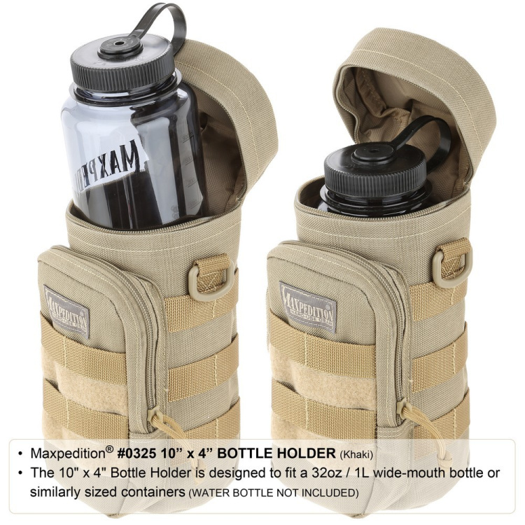 Bottle Holder, 10&quot; x 4&quot;, Maxpedition