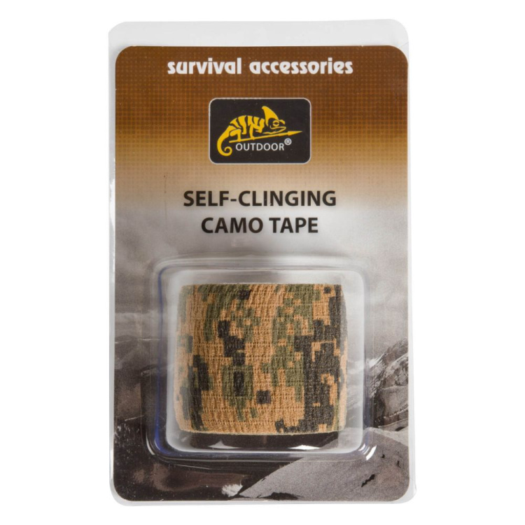 Self-Clinging Camo Tape, Digital Woodland, Helikon