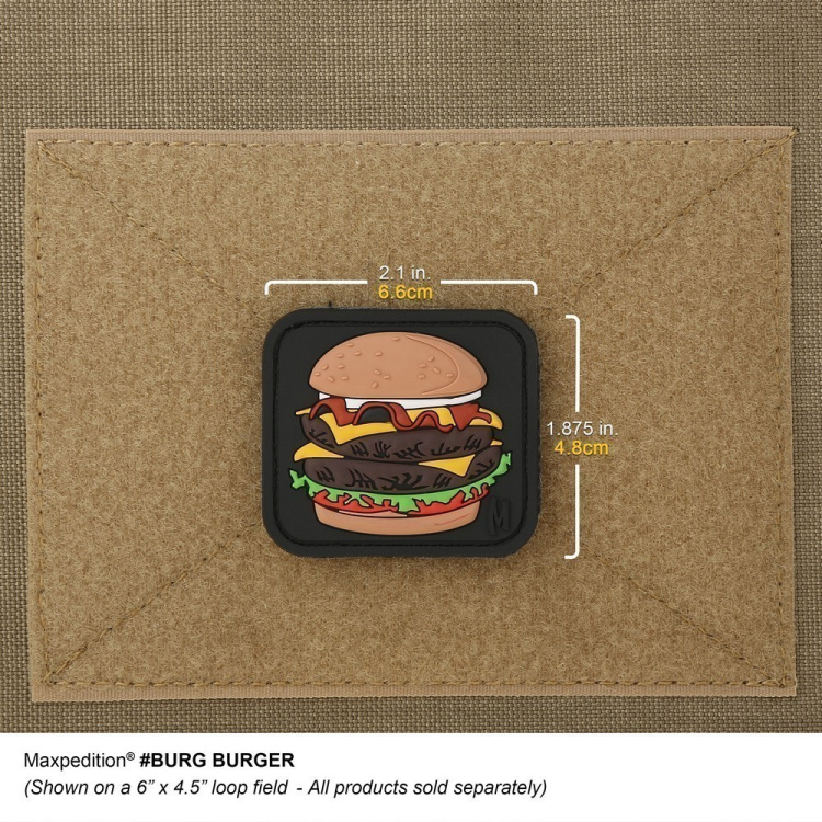 Nášivka Burger, Maxpedition