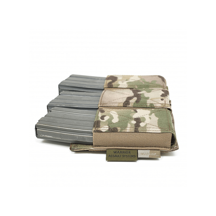 Triple Elastic Mag Pouch AR15, Warrior
