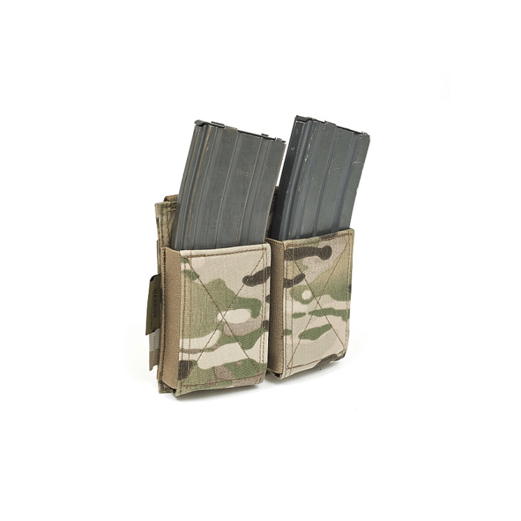 Double Elastic Mag Pouch AR15 or AK/SA58, Warrior