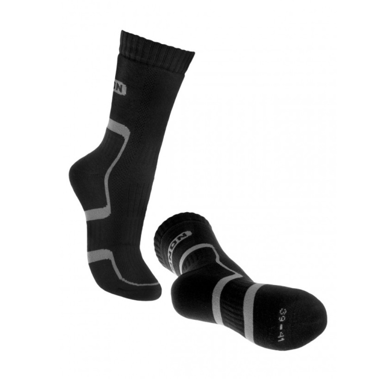 Trek Socks Black-Grey, Bennon
