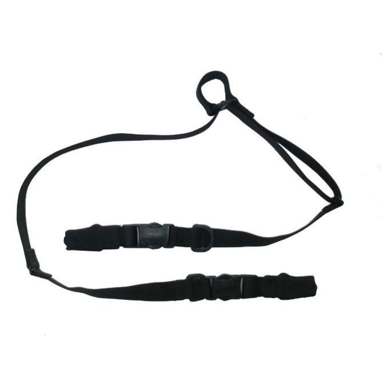 Gun sling single and double-port, Black, Fenix