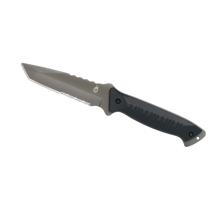 Gerber Warrant Tanto Fixed Blade Knife, Serrated