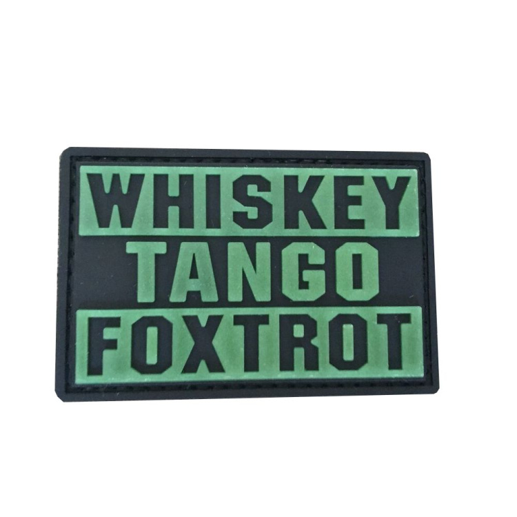 PVC patch &quot;Whiskey Tango Foxtrot&quot;