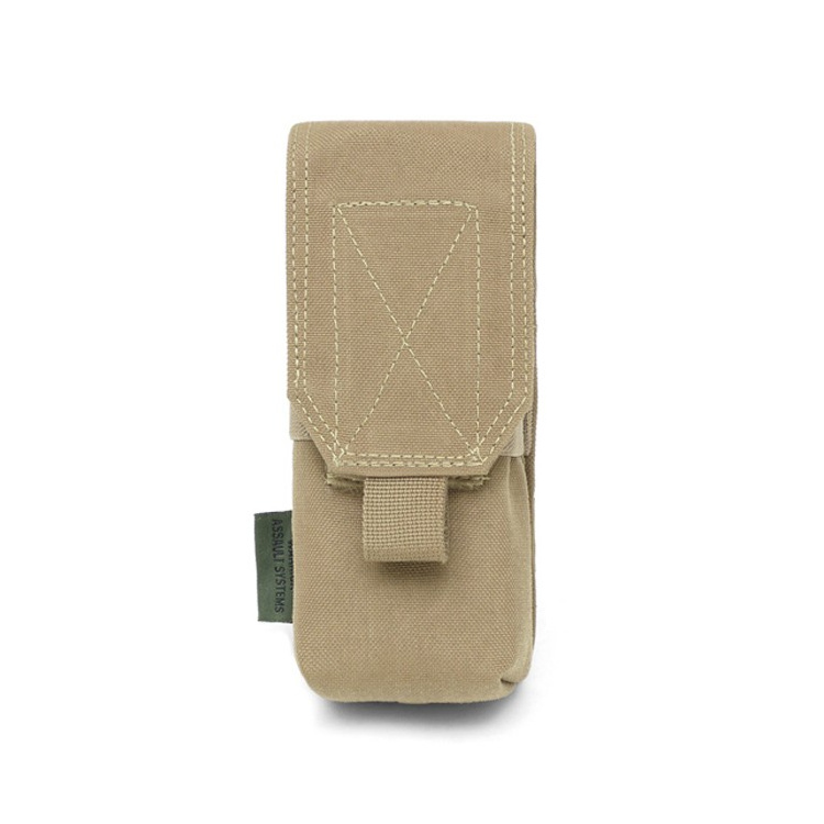 Single 2x M4 5.56 mm Mag Pouch, MOLLE, Warrior