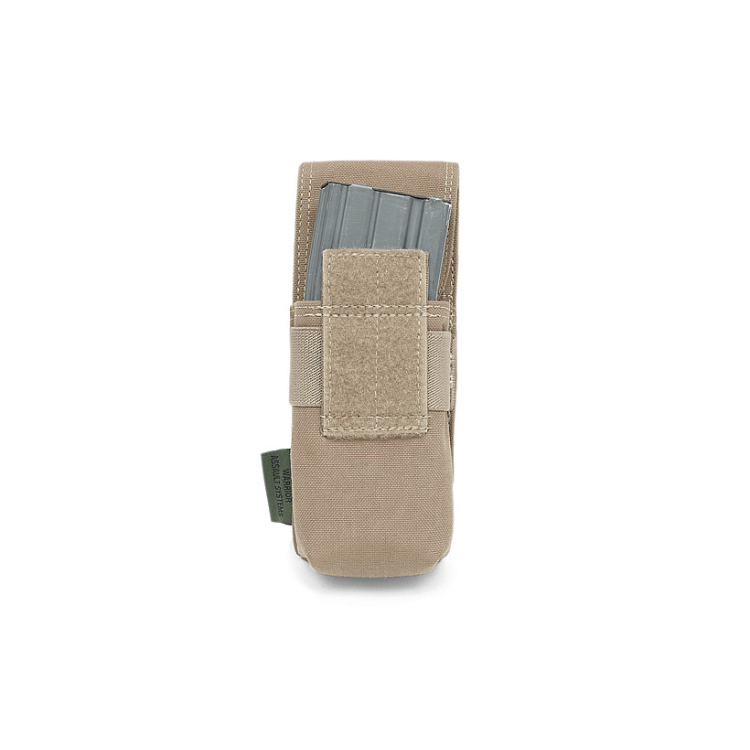 Single 2x M4 5.56 mm Mag Pouch, MOLLE, Warrior