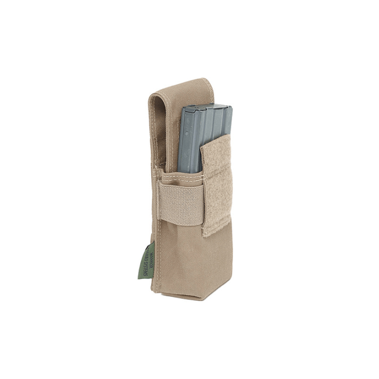 Single 2x M4 5.56 mm Mag Pouch, MOLLE, Warrior
