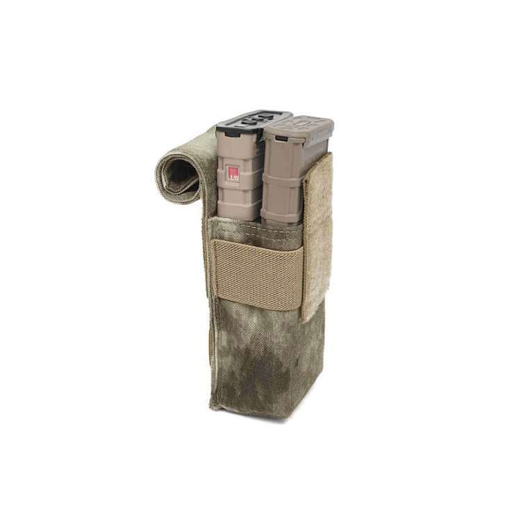 Single 2x M4 5.56 mm Mag Pouch, MOLLE, Warrior