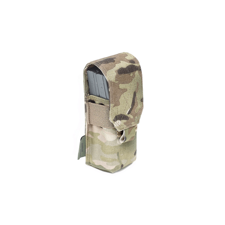 Single 2x M4 5.56 mm Mag Pouch, MOLLE, Warrior