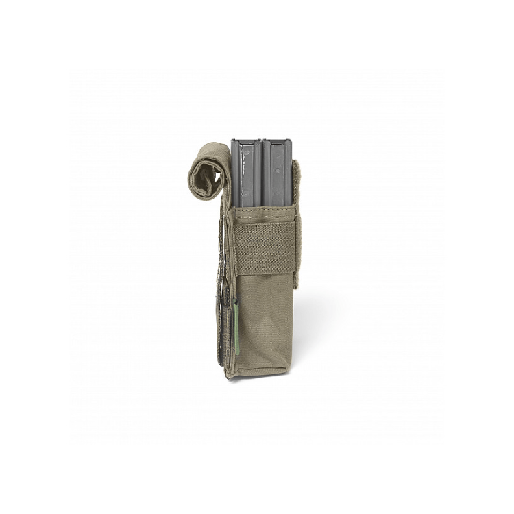 Single 2x M4 5.56 mm Mag Pouch, MOLLE, Warrior