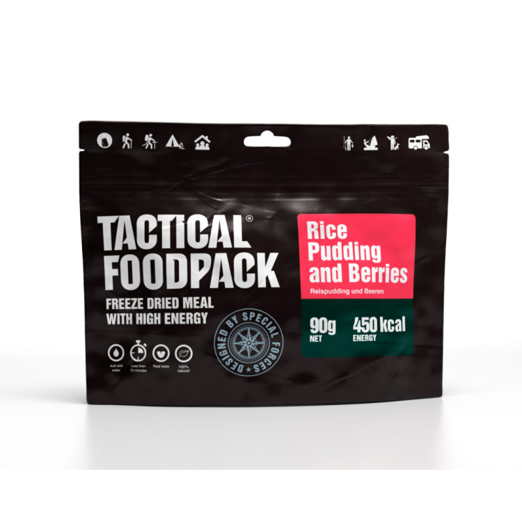 Rice Pudding and Berries, Tactical Foodpack