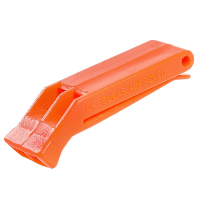 Distress Whistle, orange, BCB