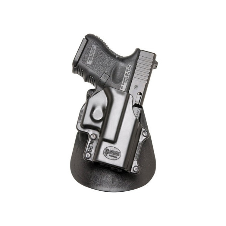 Pistol holster for Glock 26, paddle, right side, Fobus