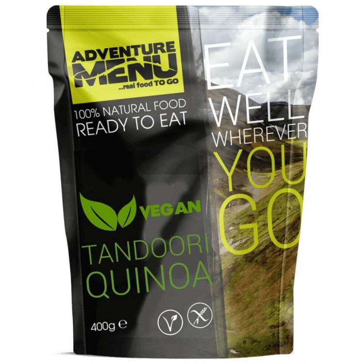 Tandoori Quinoa, vegan, Adventure Menu